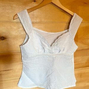 Vintage White lace Top